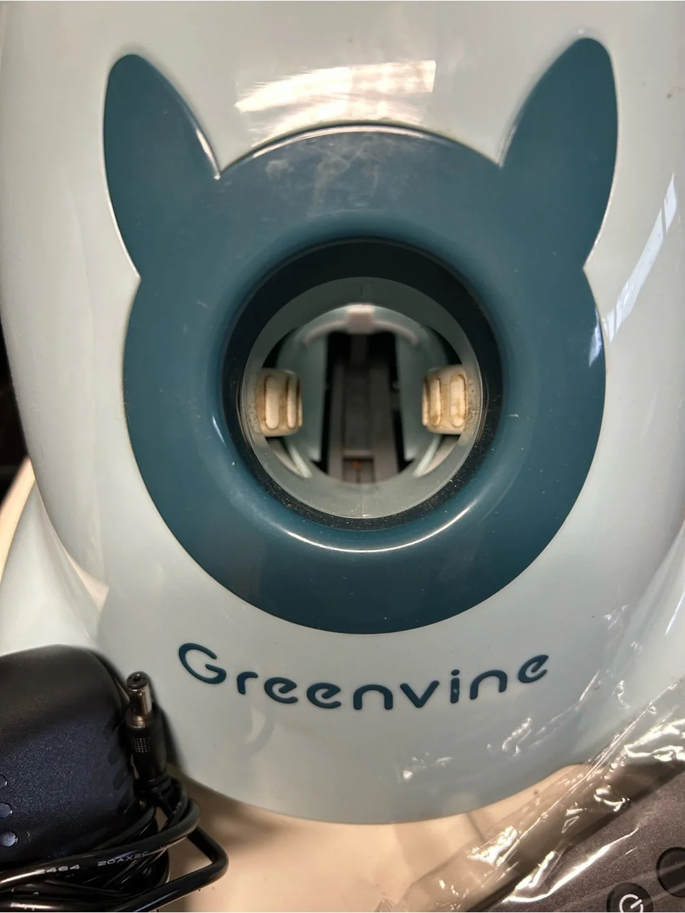 Greenvine Automatic Dog Ball Launcher - Teal EUC 4 New Balls Pet Fun